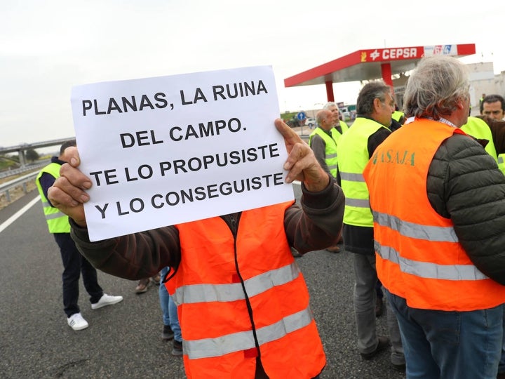 Las concentraciones de agricultores y ganaderos en Toledo, en imágenes