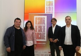 La Diputación presenta el XXI Festival de Cine de Alicante con un cartel de la diseñadora Camila Castillo