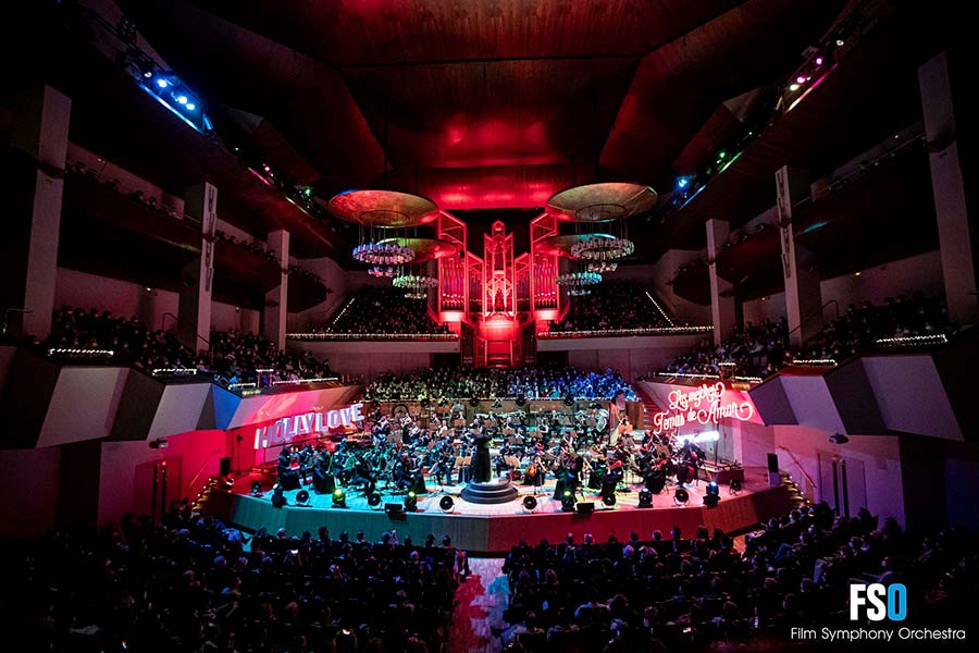 Auditorio Nacional de Madrid preparado para el Hollylove