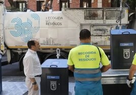 Los contenedores soterrados llegarán al centro de Madrid en marzo