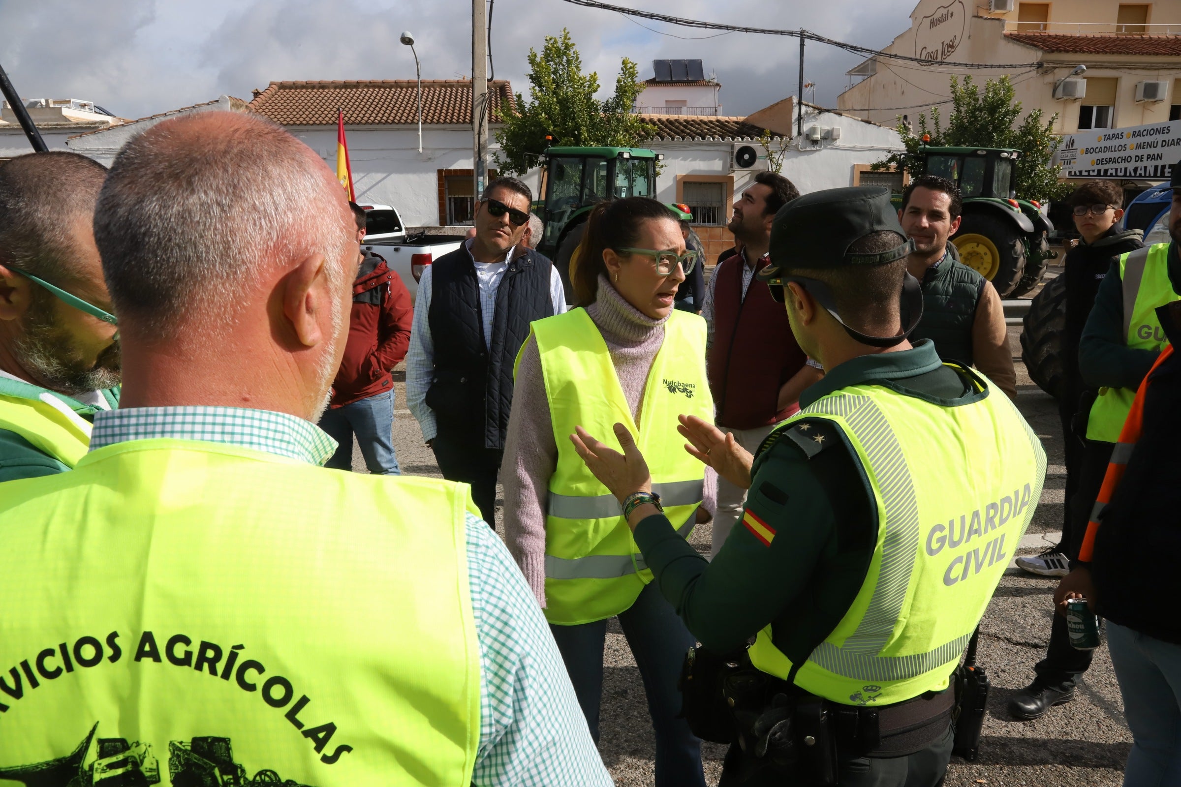 Fotos: las tractoradas colapsan varias carreteras de Córdoba