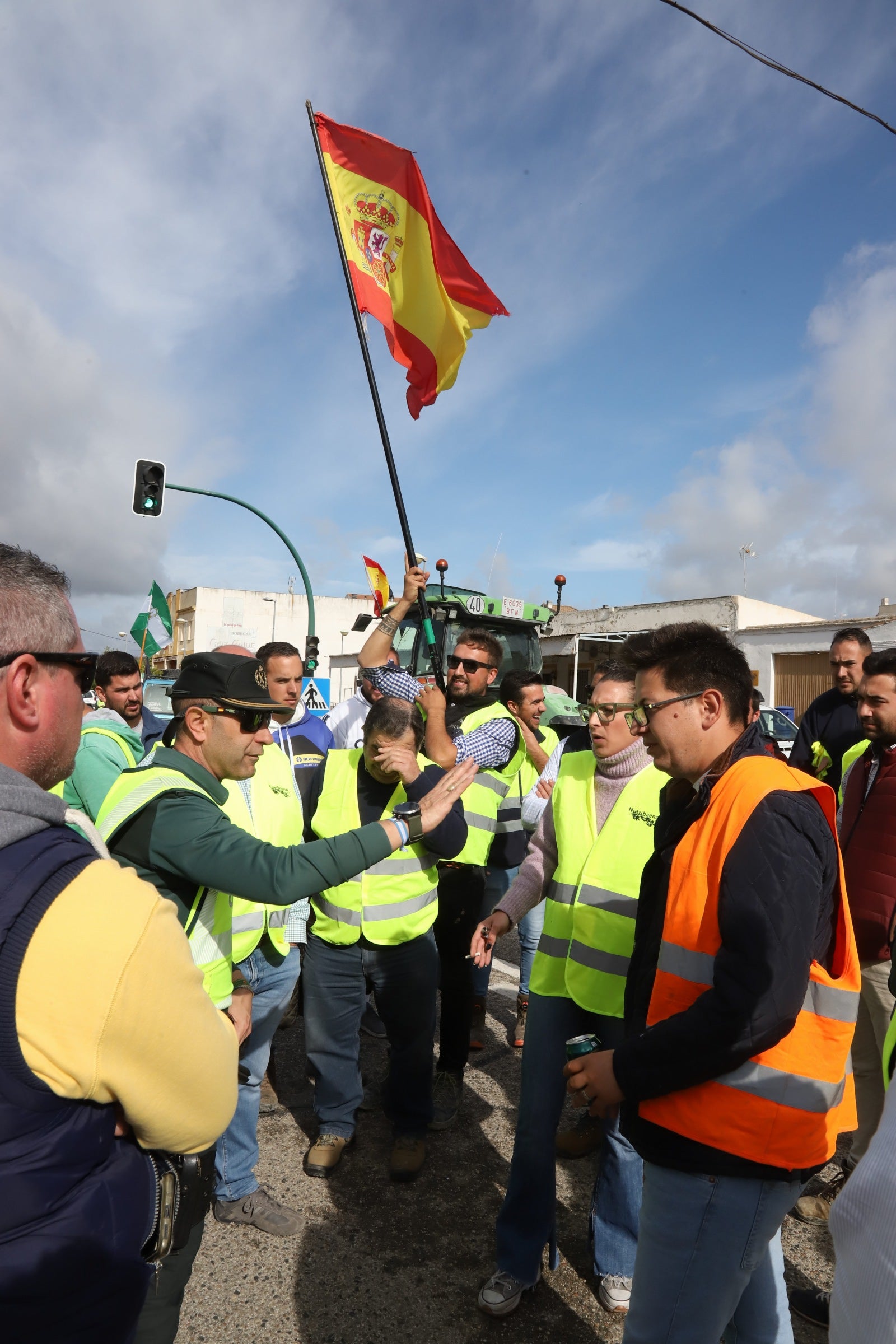 Fotos: las tractoradas colapsan varias carreteras de Córdoba