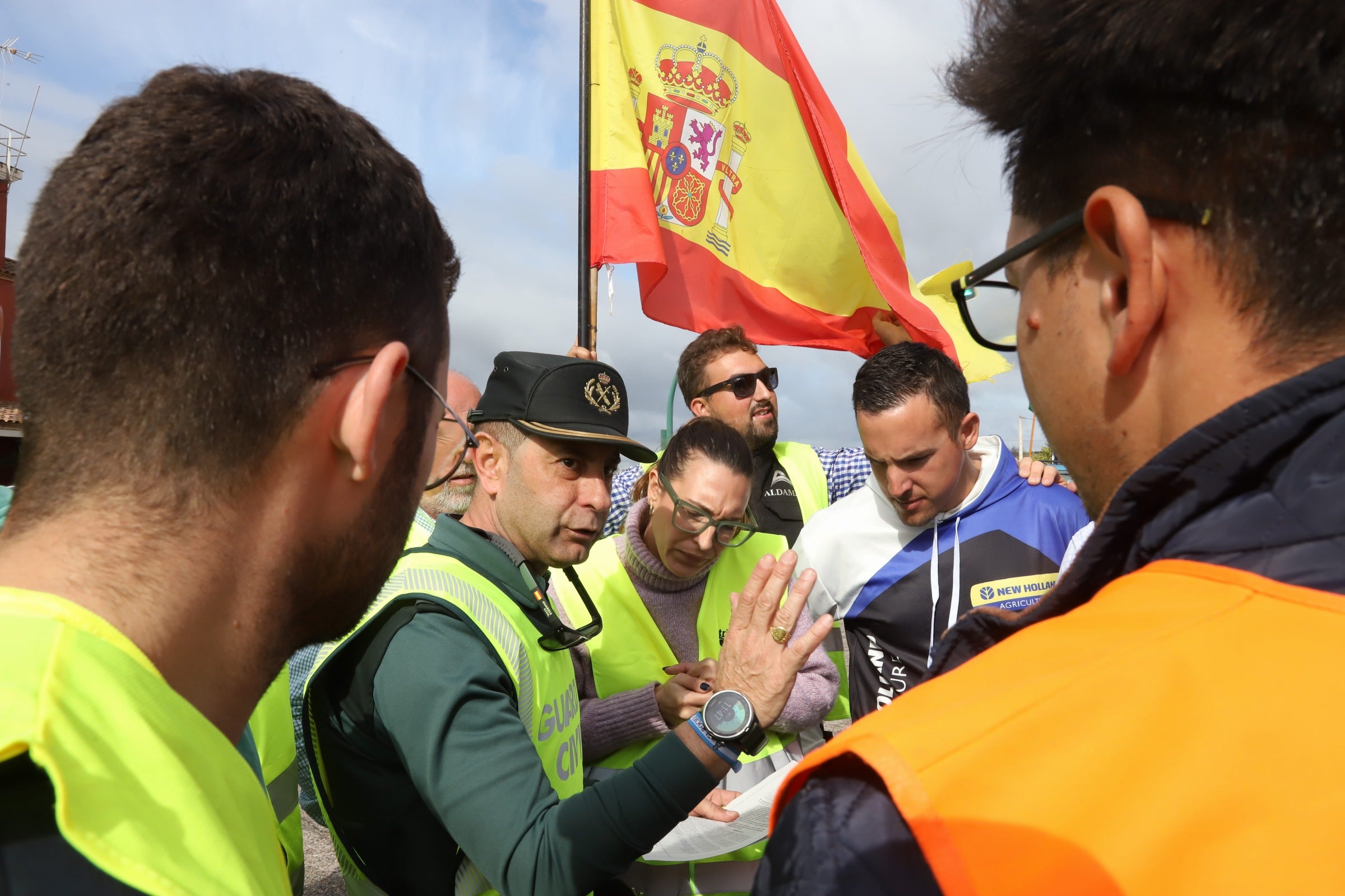 Fotos: las tractoradas colapsan varias carreteras de Córdoba