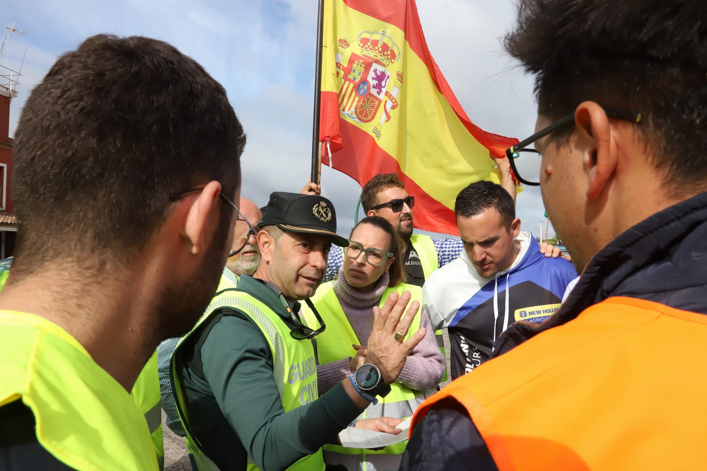 Fotos: las tractoradas colapsan varias carreteras de Córdoba