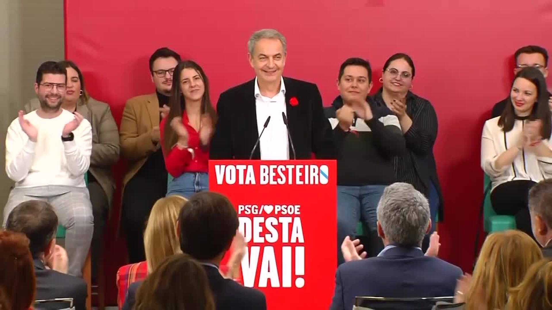 Zapatero cree que Feijóo admite que &quot;Sánchez tiene razón&quot; con amnistía e indultos