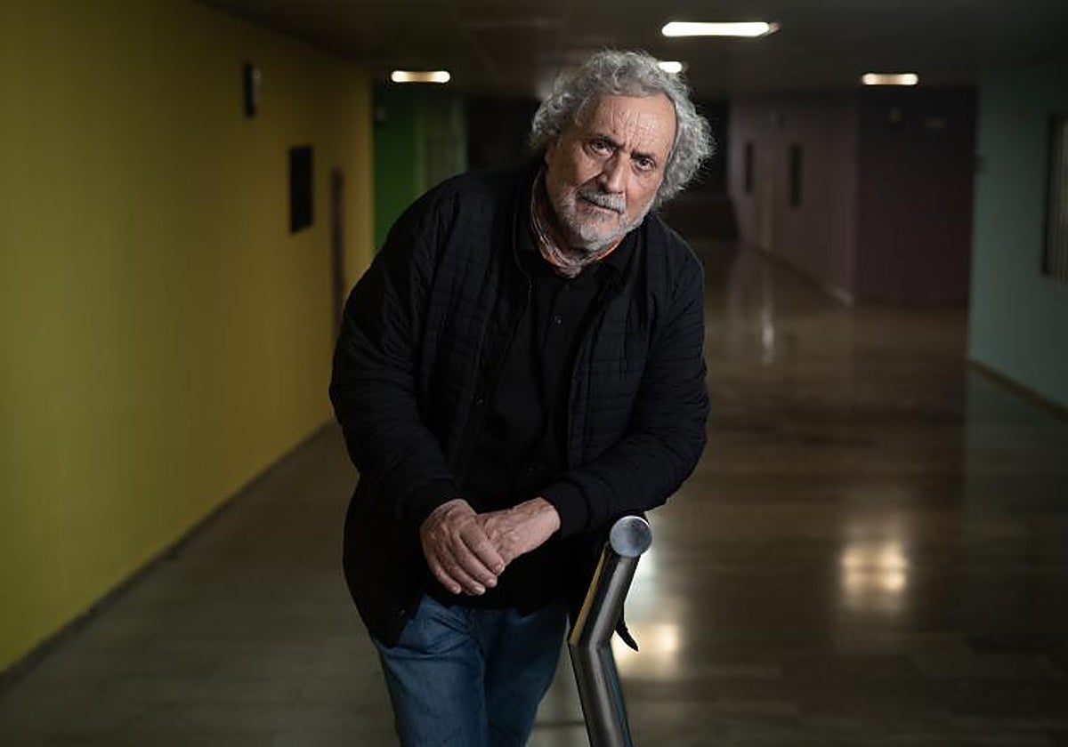 José Chamizo, en el edificio de la Fundación Sevilla Acoge, que preside en la actualidad