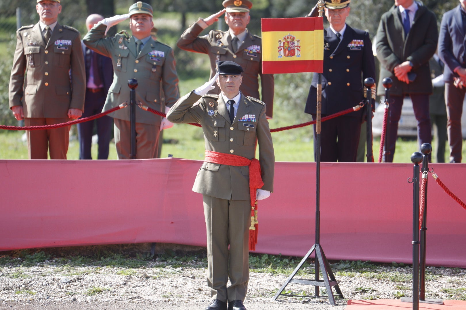 Fotos: la toma de posesión del nuevo general de la Brigada de Cerro Muriano