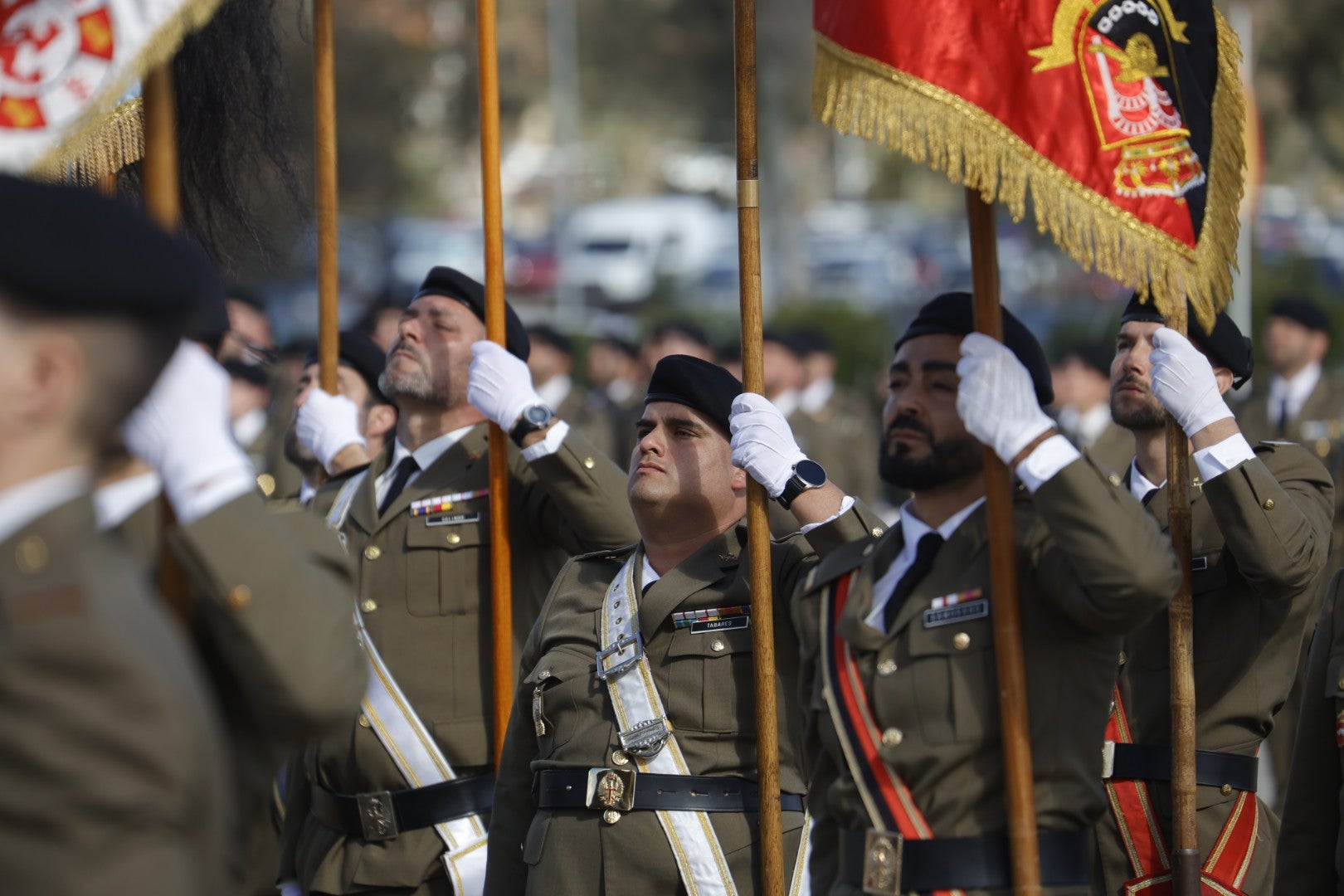 Fotos: la toma de posesión del nuevo general de la Brigada de Cerro Muriano