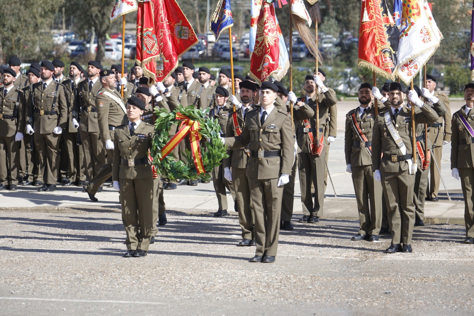 Fotos: la toma de posesión del nuevo general de la Brigada de Cerro Muriano