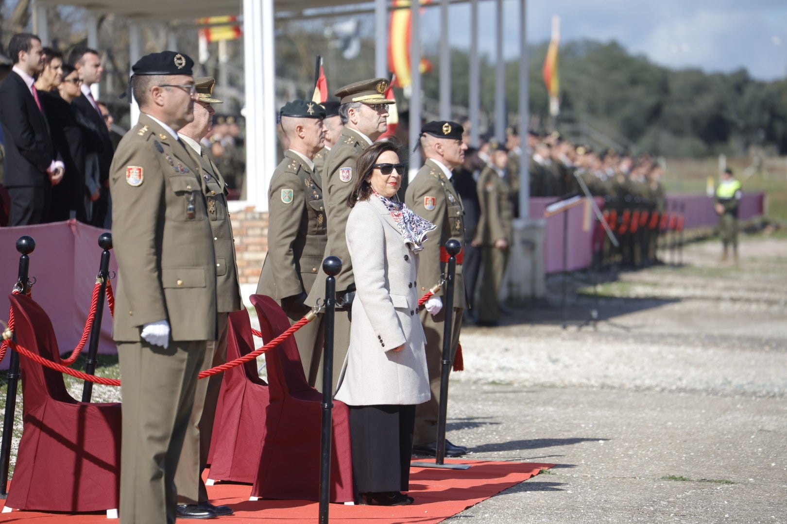 Fotos: la toma de posesión del nuevo general de la Brigada de Cerro Muriano