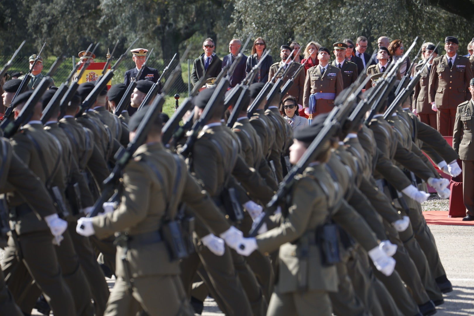 Fotos: la toma de posesión del nuevo general de la Brigada de Cerro Muriano