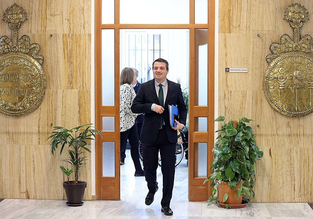 El alcalde, en un Pleno reciente