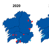 Así ha votado Galicia, municipio a municipio