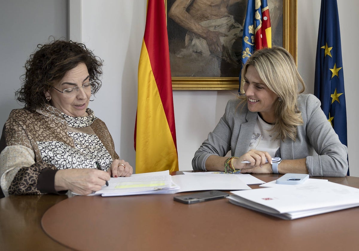 Imagen de la presidenta de la Diputación de Castellón, Marta Barrachina