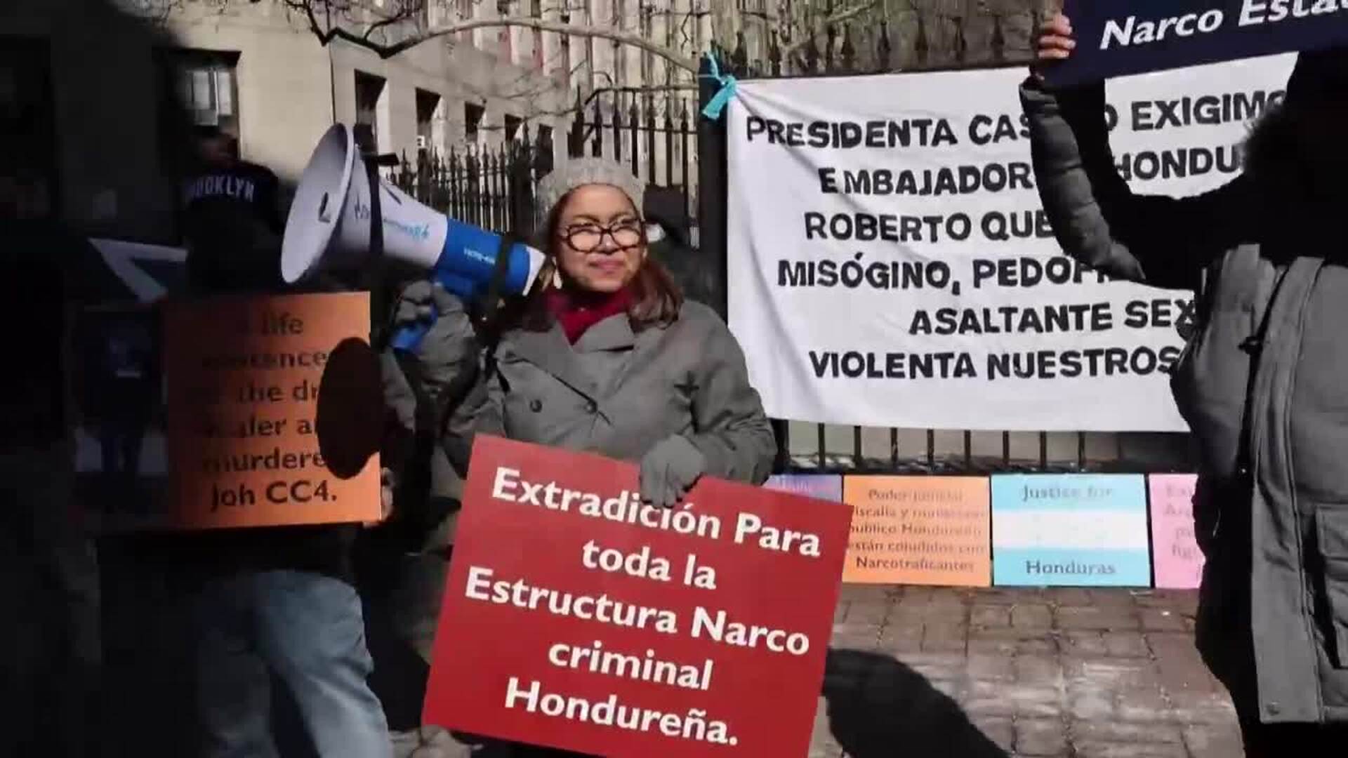 Comienza El Juicio Por Narcotráfico Contra El Ex Presidente De Honduras En Nueva York