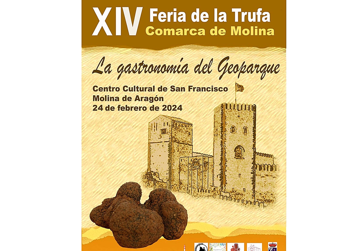 Cartel de la XIV Feria de la Trufa