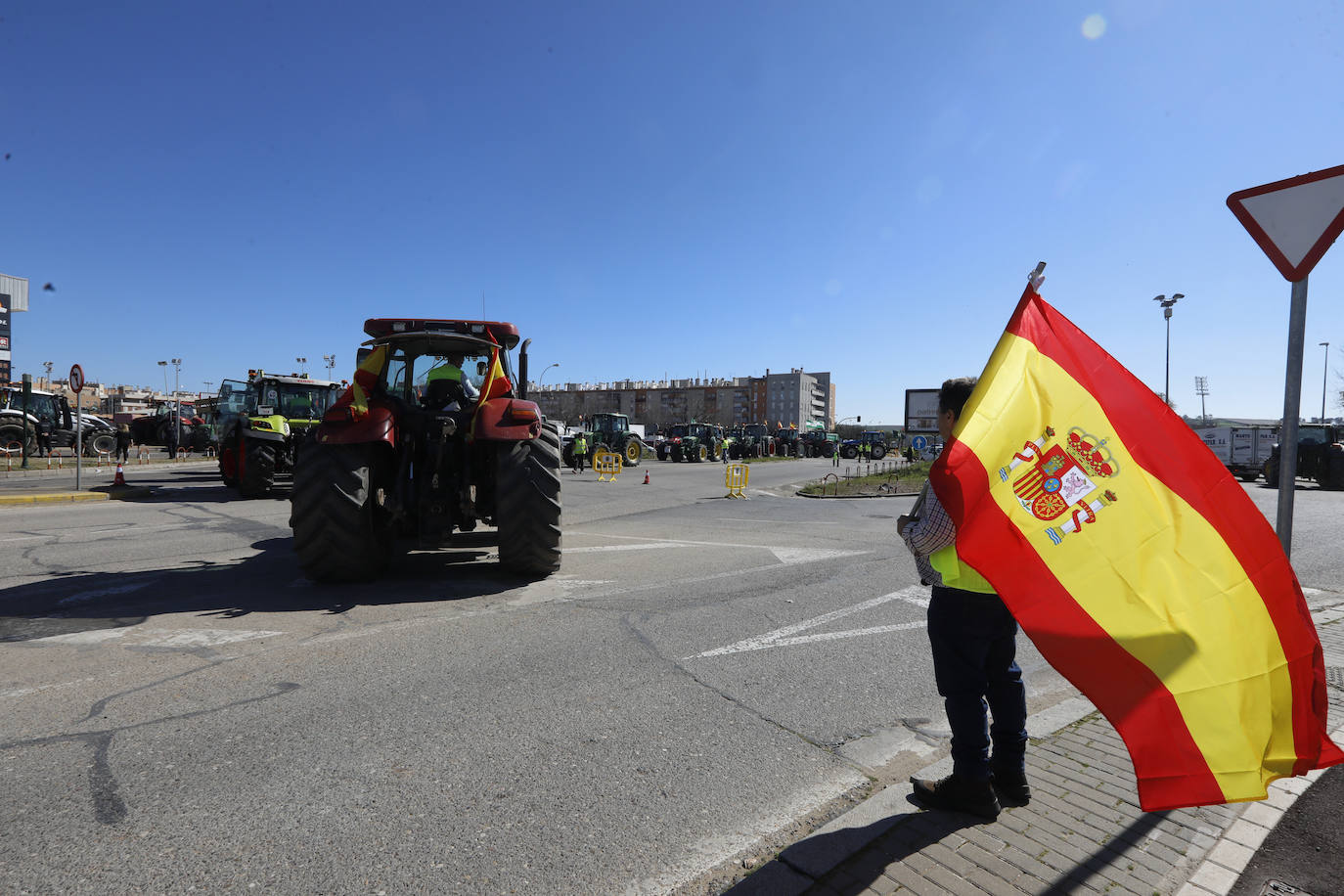 Fotos: la tensa protesta de los agricultores de Córdoba