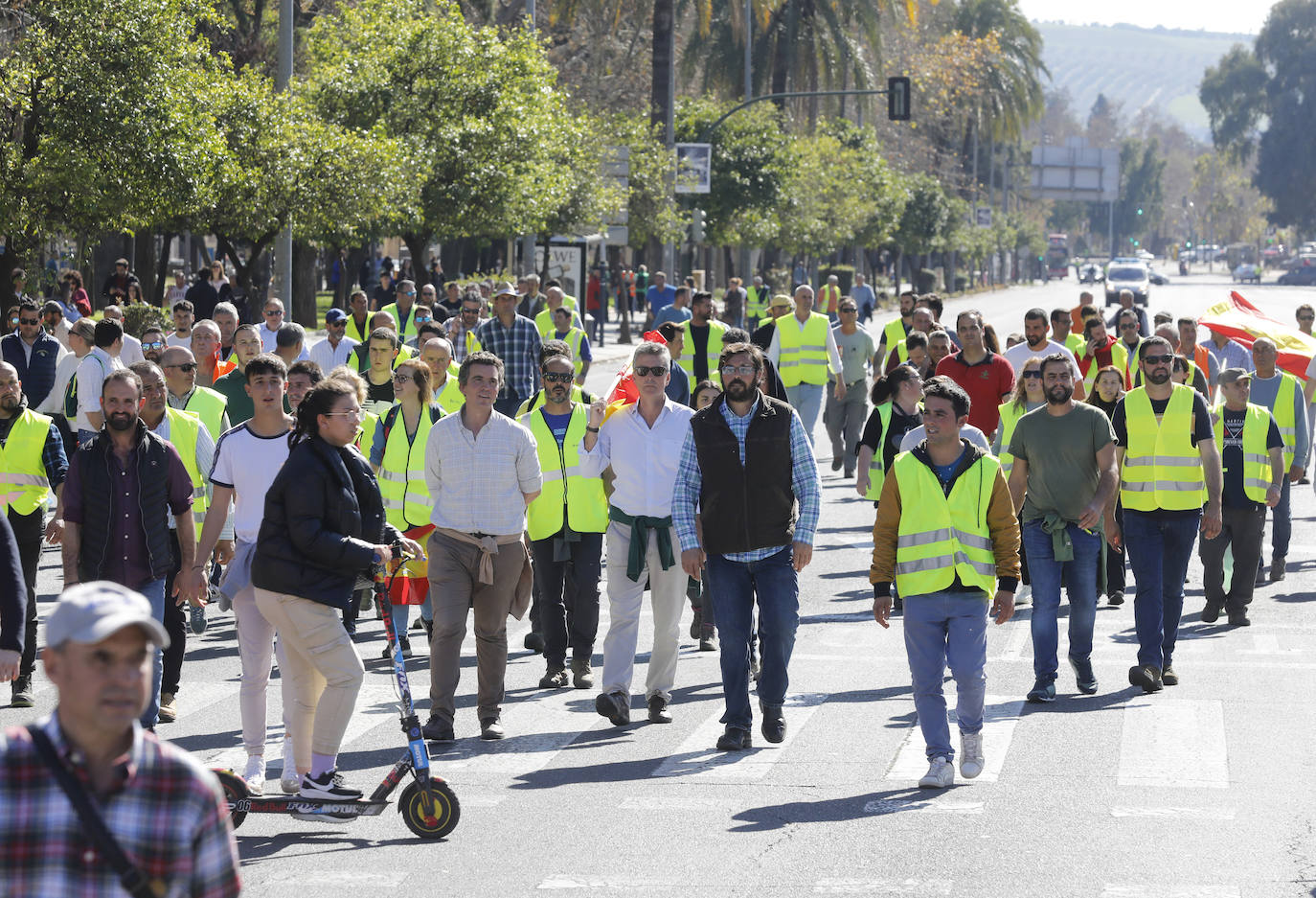 Fotos: la tensa protesta de los agricultores de Córdoba
