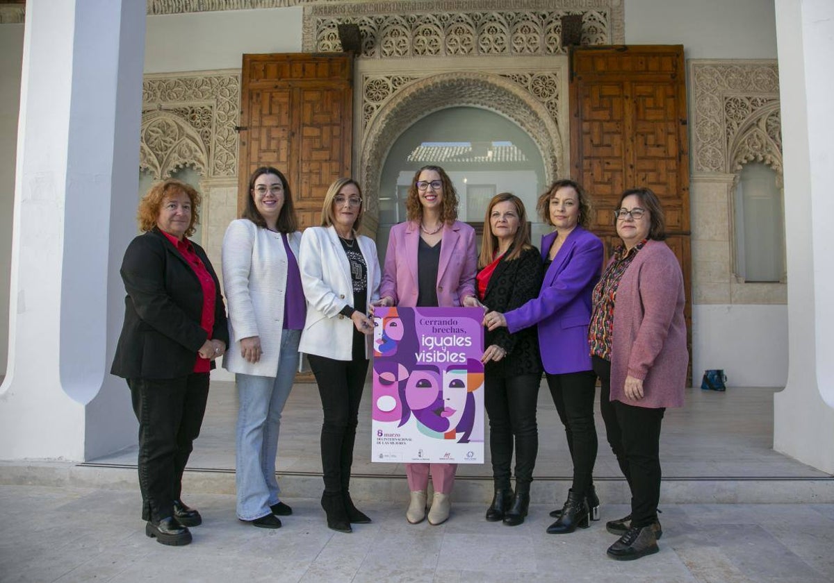 Presentación del lema de la campaña del 8M 'Cerrando brechas Iguales y visibles'