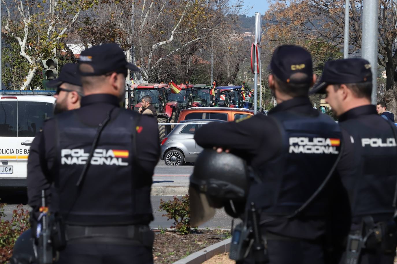 Fotos: la tensa protesta de los agricultores de Córdoba