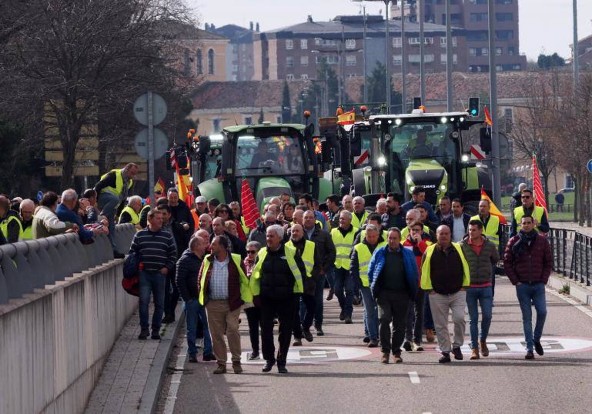 Los agricultores llevan ya varias semanas protestando por su situación