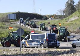 Tractorada en Córdoba: la marcha fallida de 40 vehículos por el Paseo de la Victoria