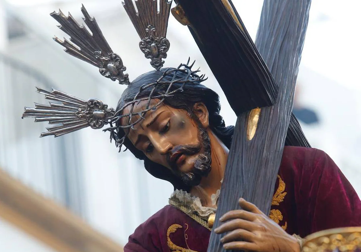 Nuestro Padre Jesús del Calvario, en su procesión del Miércoles Santo de 2023