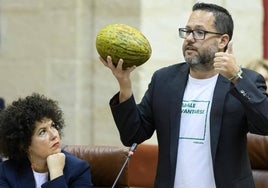 El melón de Adelante Andalucía para explicar las protestas de los agricultores