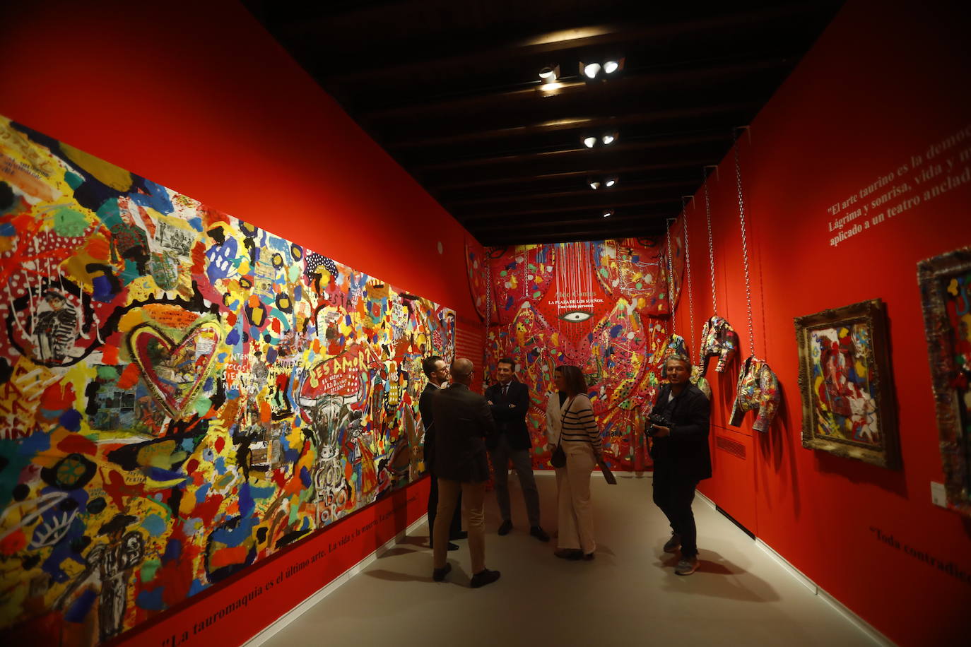 Fotos: la impactante exposición de Aldo Comas en el Museo Taurino de Córdoba