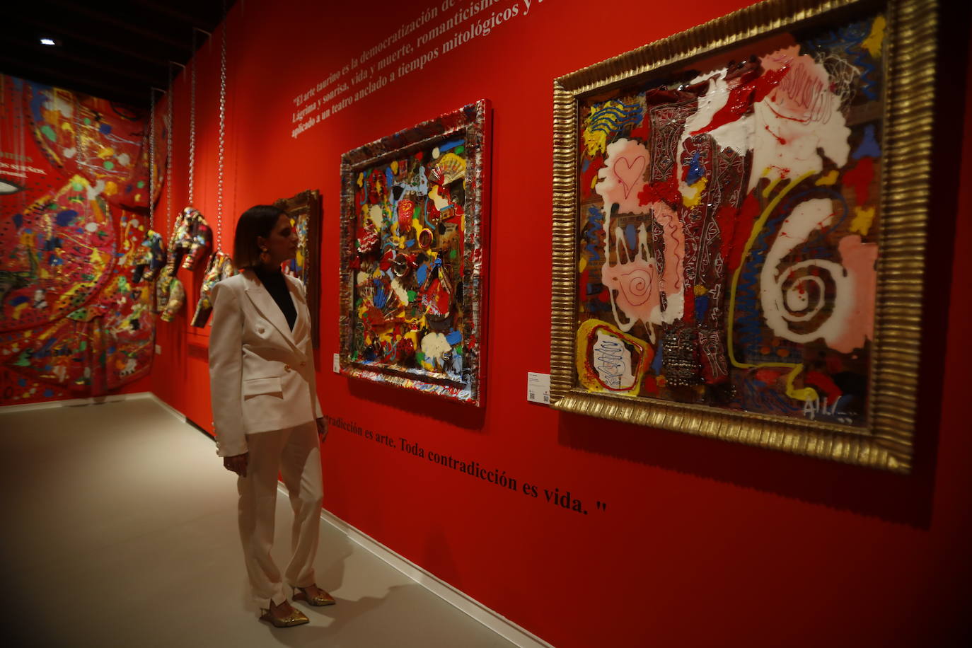 Fotos: la impactante exposición de Aldo Comas en el Museo Taurino de Córdoba