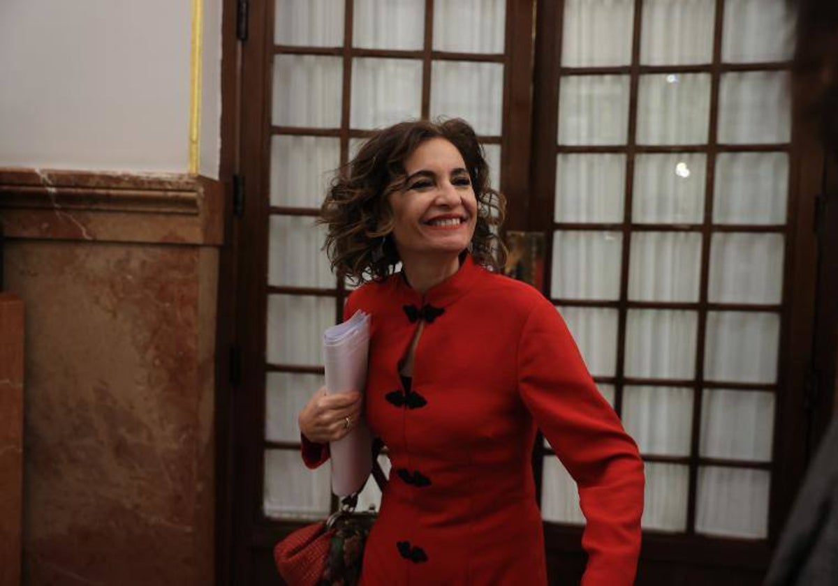 La ministra de Hacienda, María Jesús Montero