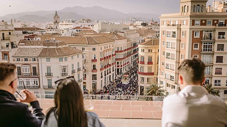 Vistas desde el hotel Only You Málaga