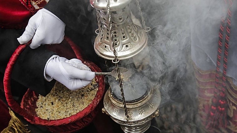 Incensario de la hermandad de la Caridad