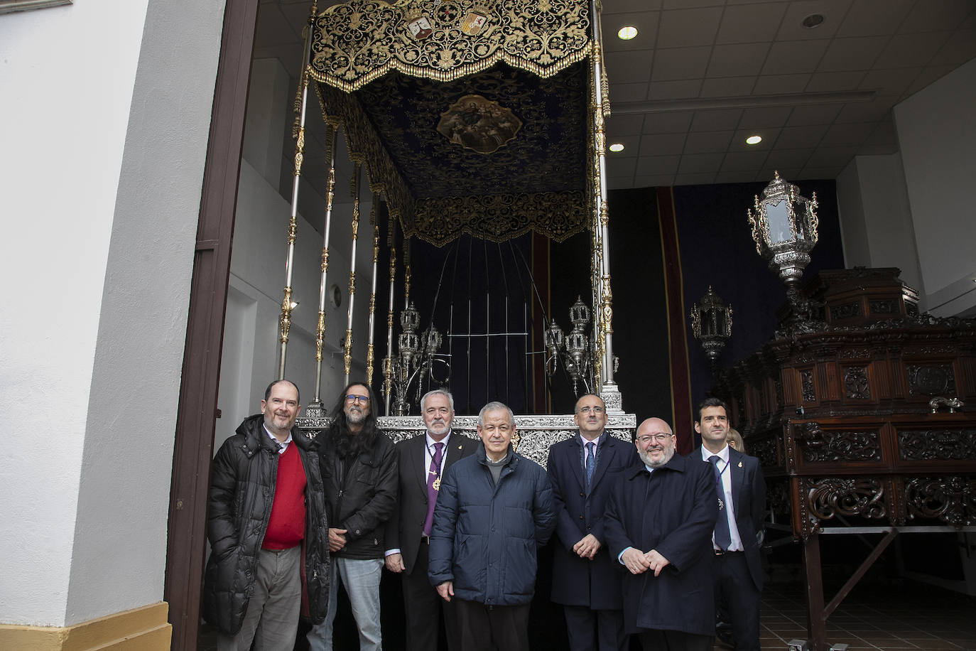 Fotos: El palio de la Virgen del Mayor Dolor en su Soledad de Córdoba luce nuevas proporciones