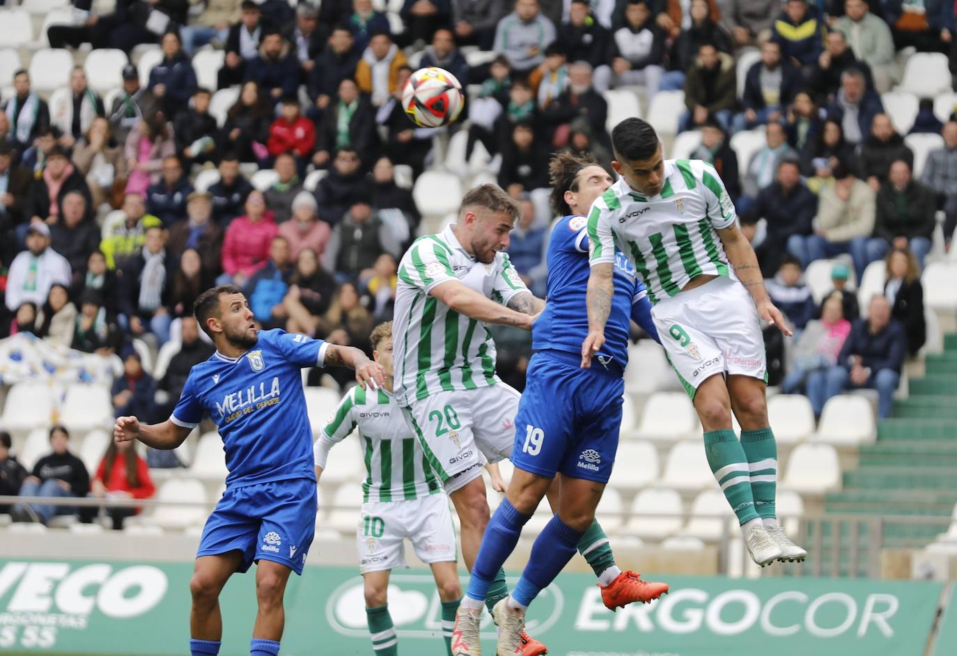 Fotos: la plácida victoria del Córdoba CF contra el Melilla