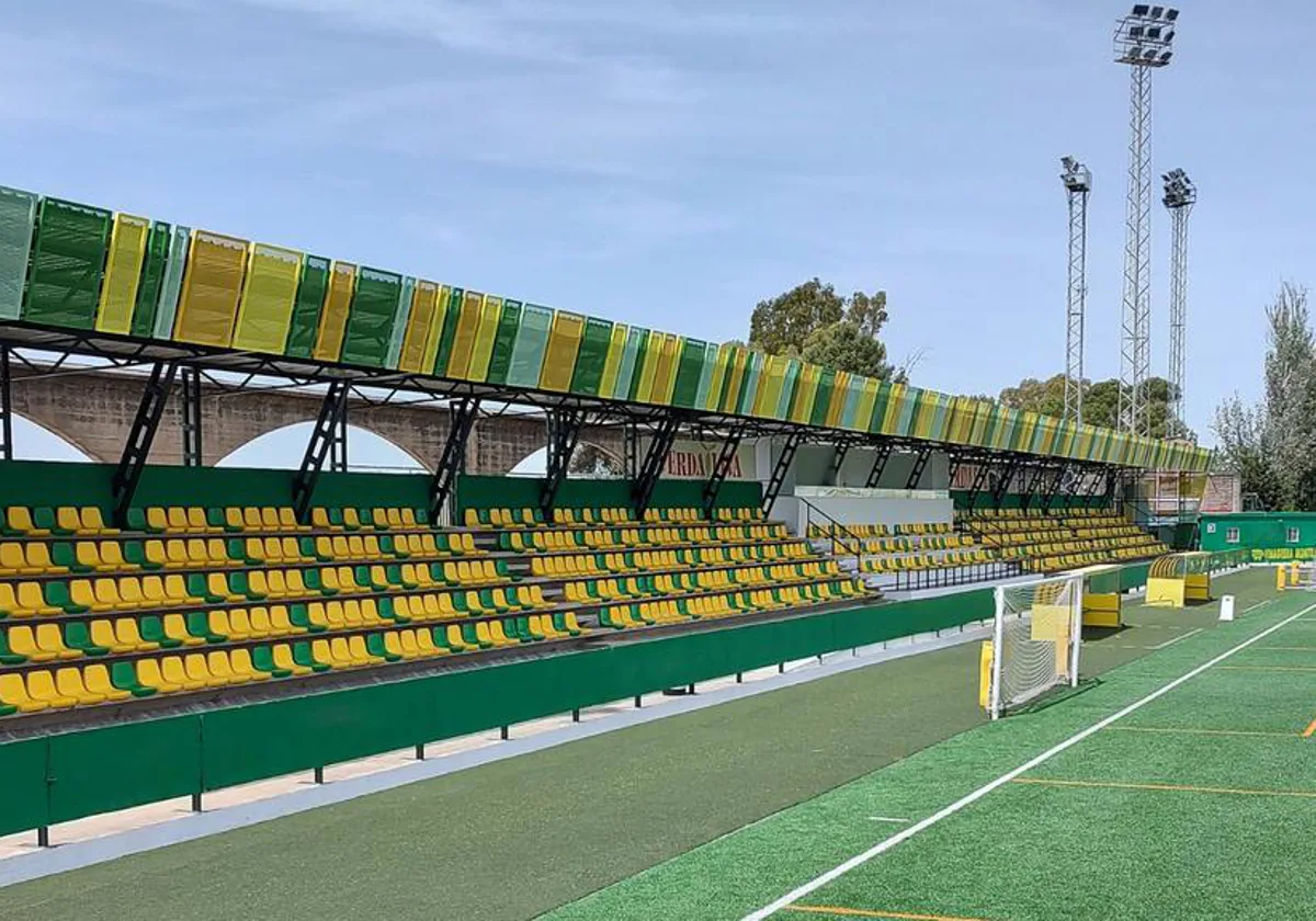 El estadio municipal de Montilla que albergará el duelo amistoso