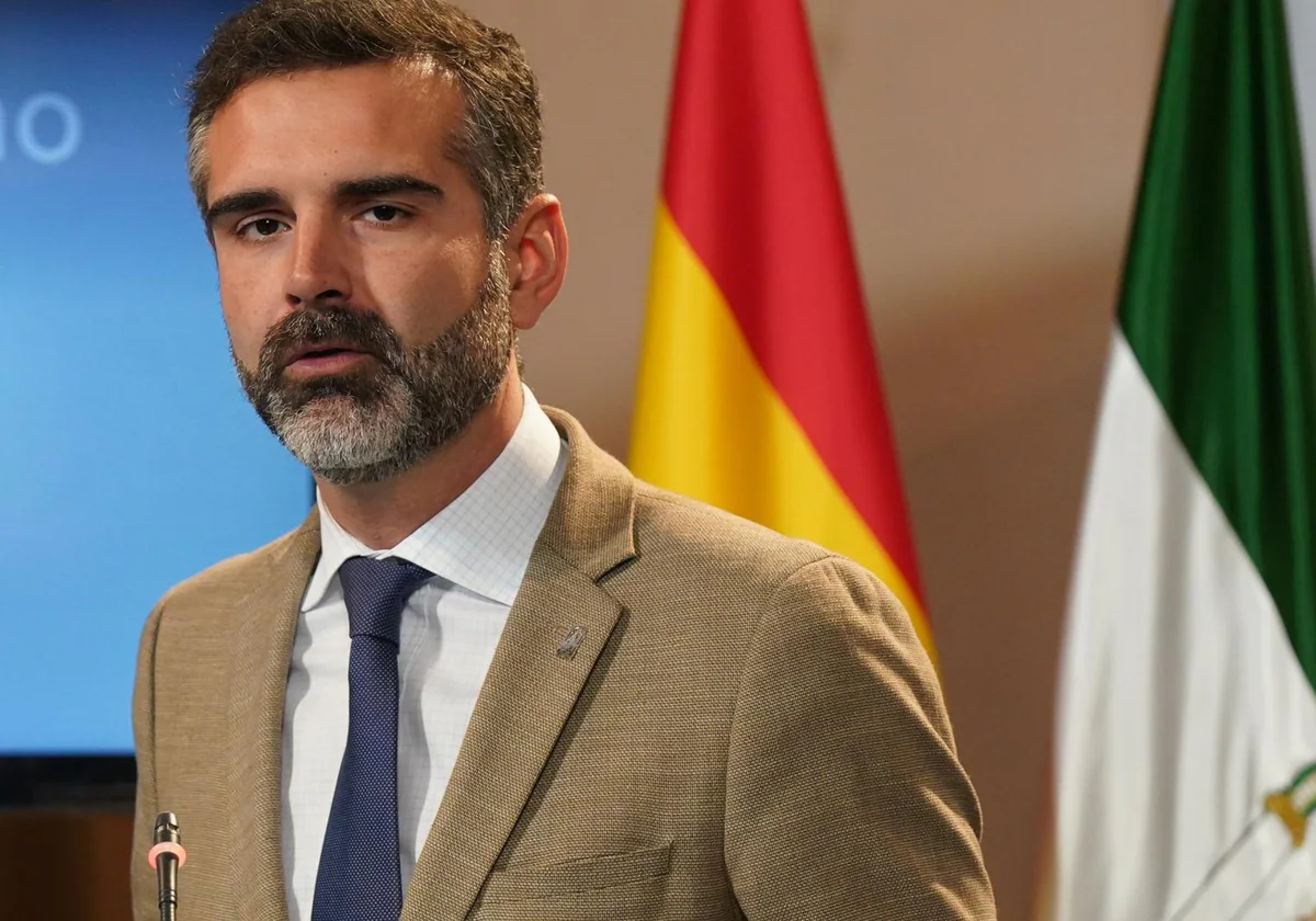 Ramón Fernández-Pacheco, este martes en rueda de prensa