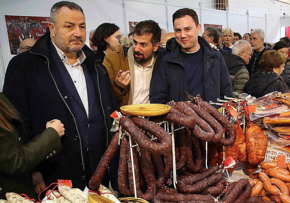 Morán, Tudanca y Cendón, en una imagen de archivo