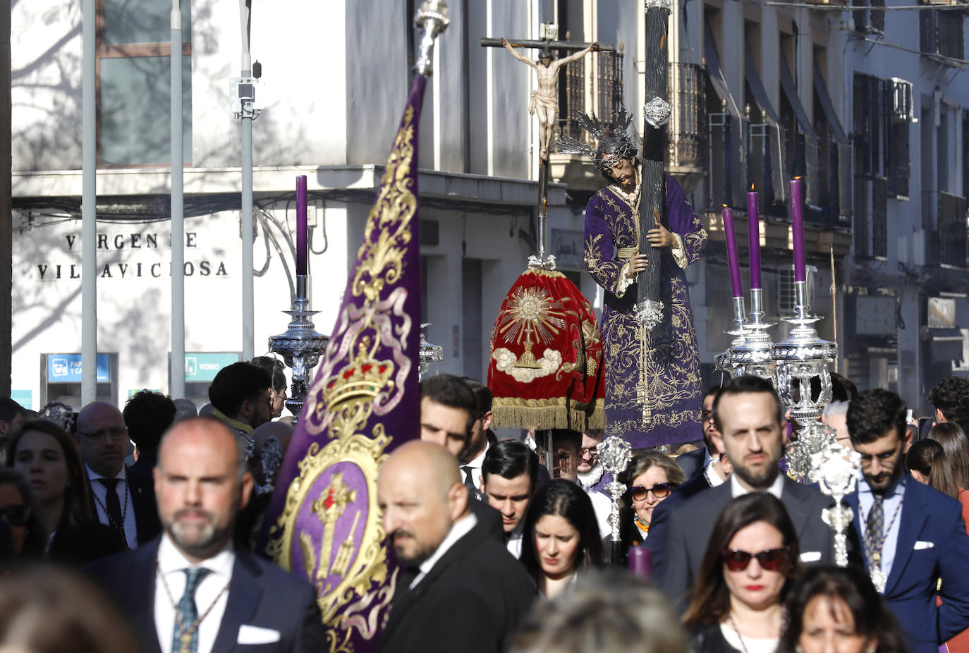 Fotos: El emocionante vía crucis de Jesús del Calvario a la Catedral de Córdoba por sus tres siglos