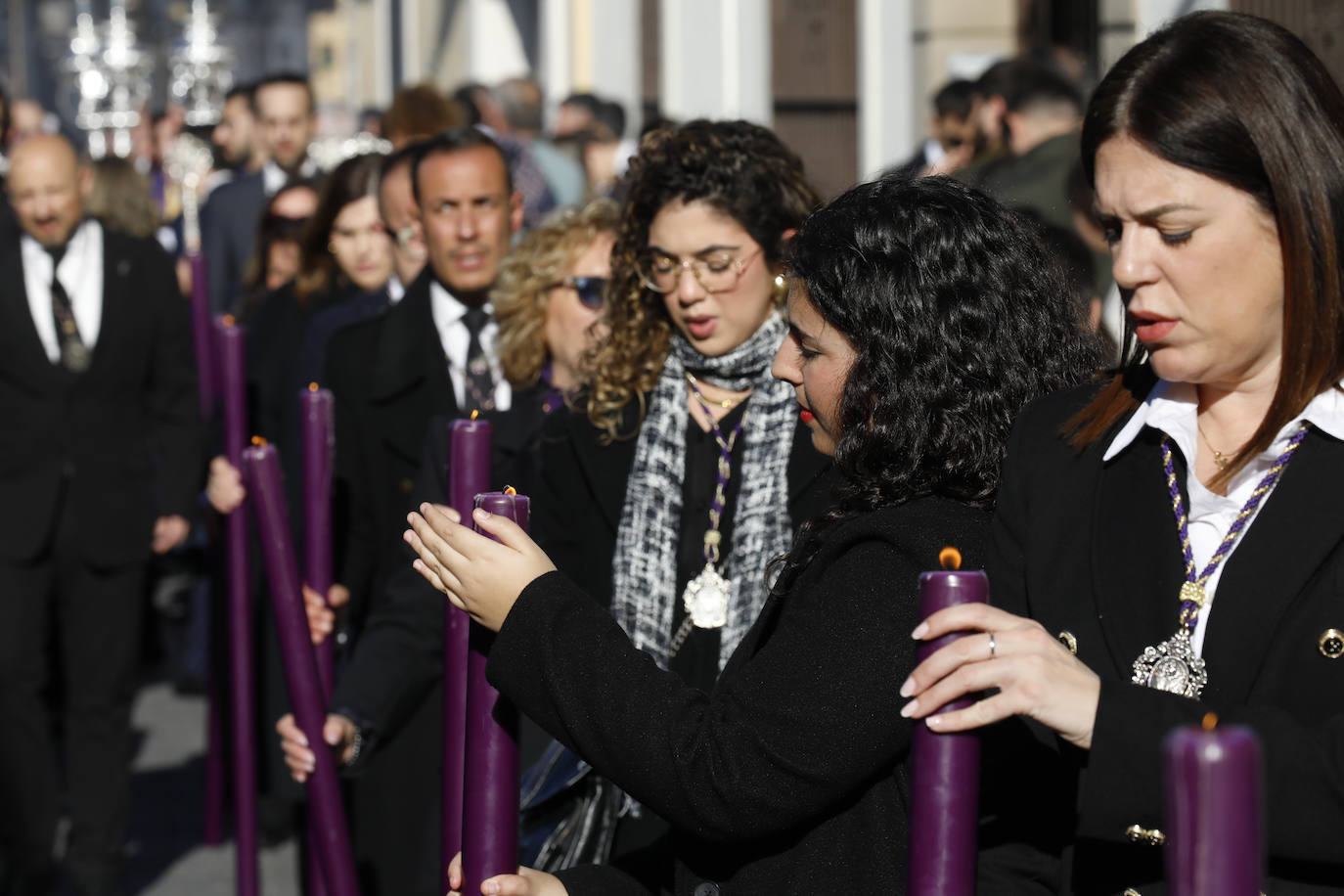 Fotos: El emocionante vía crucis de Jesús del Calvario a la Catedral de Córdoba por sus tres siglos