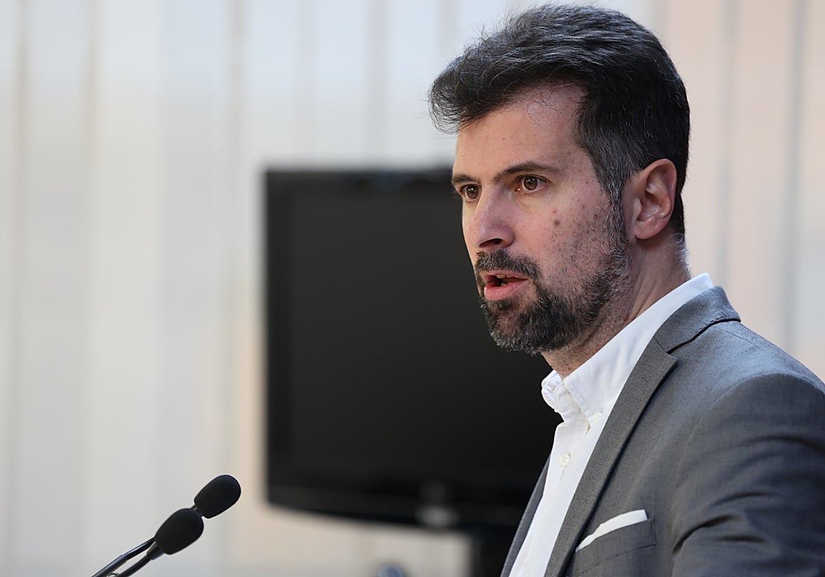 Tudanca, en su comparecencia de este miércoles