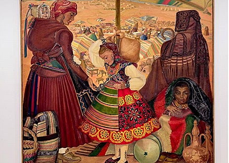 Imagen secundaria 1 - Detalles de tres de sus obras