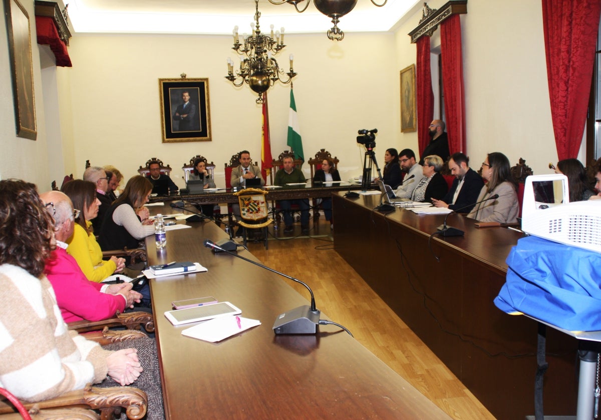 Pleno del Ayuntamiento de Priego de Córdoba