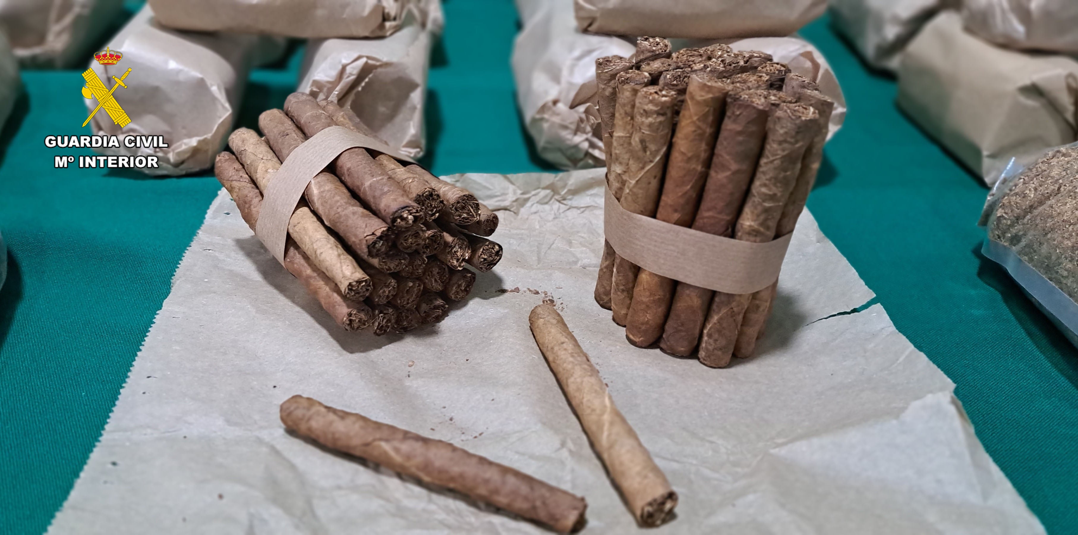 Intervienen en Albacete 37 kilos de tabaco y 762 puros sin pasar control sanitario ni pagar impuestos