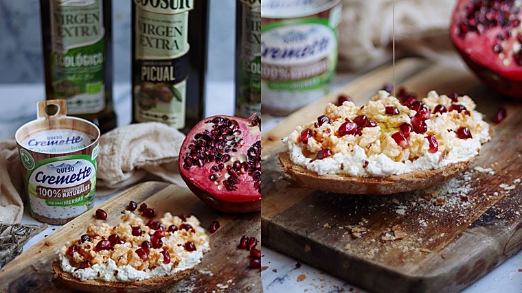 Cinco deliciosas tostadas con queso y aceite de oliva para desayunar con lo mejor de nuestra tierra