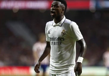 Detenido un ultra del Atlético de Madrid de 20 años por gritos racistas contra Vinicius y amenazas una niña