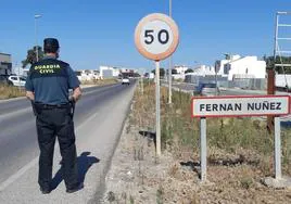 Dos detenidos por robarle a una mujer 10.000 euros en Fernán Núñez distrayéndola con dinero tirado en el suelo