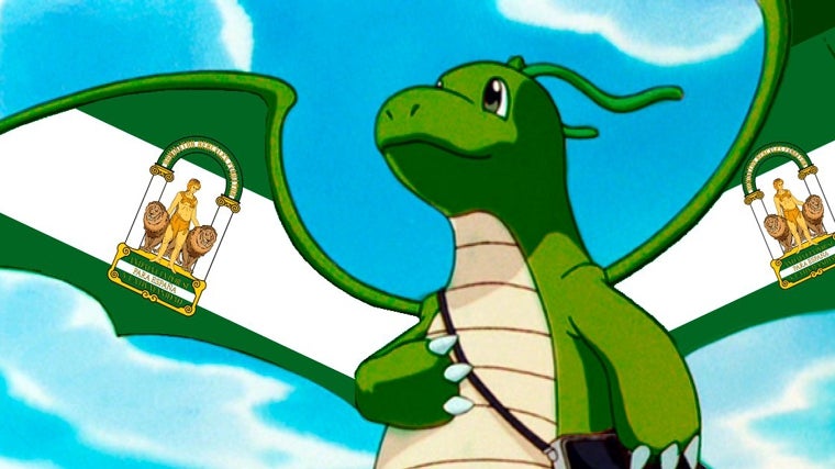 Meme original del Dragonite andaluz