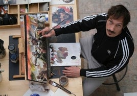 Daniel Parra : «Siento que Galdós escribió para que yo pintara»