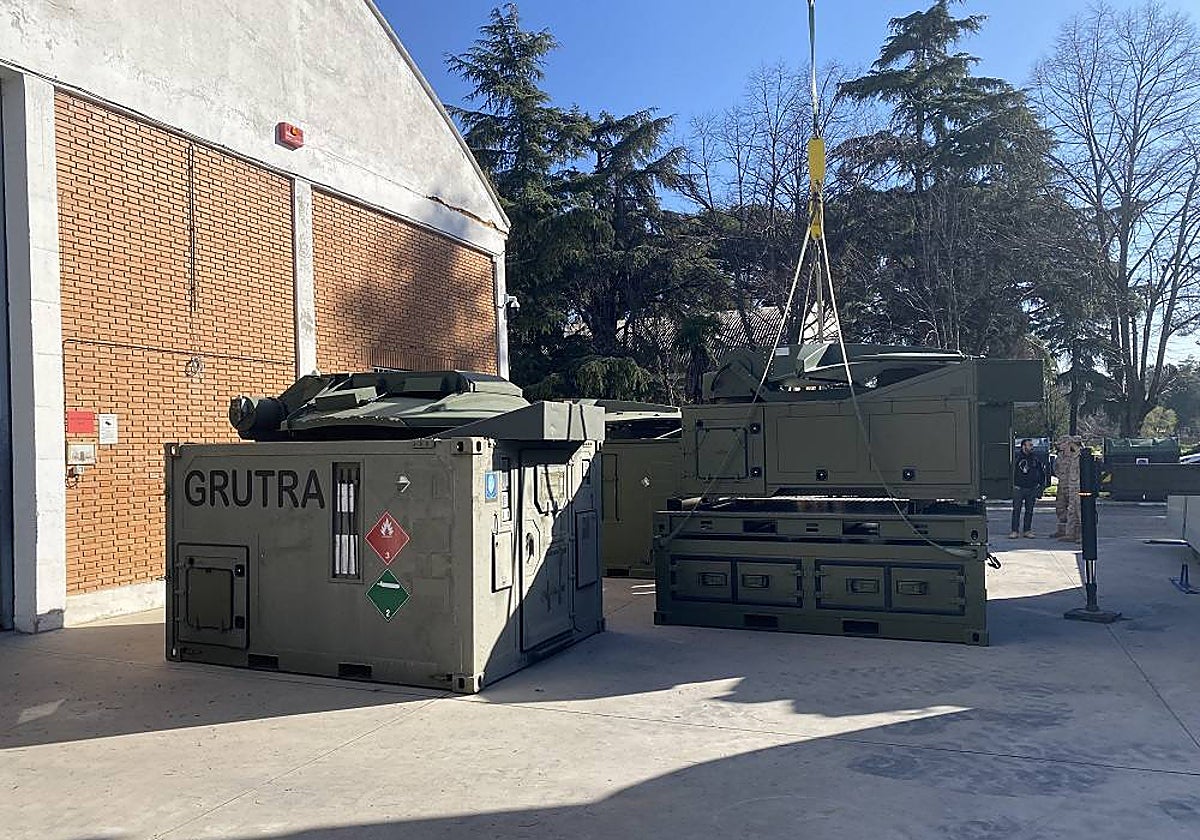 Nuevos satélites ATQH recibidos por el Grupo de Transmisiones del Ejército del Aire y del Espacio
